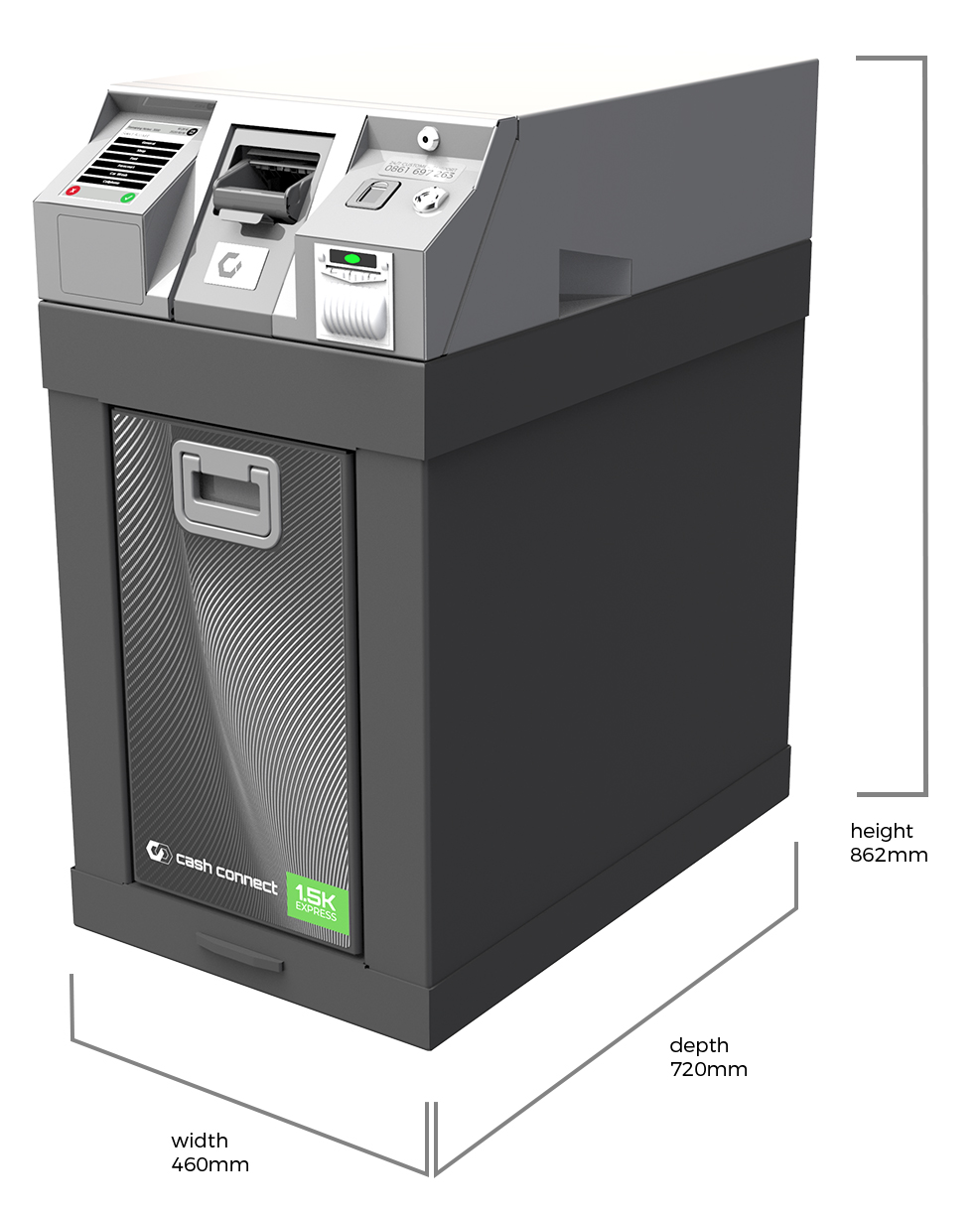 1,5K cash management machine